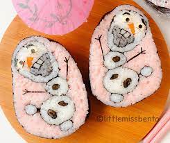 Olaf Sushi Sushi Art Sushi Food Art