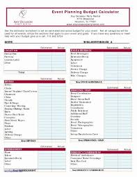 Event Planning Budget Calculator Event Planning Budget Event Budget Template Event Planning Contract