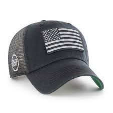Operation Hat Trick Adjustable Trawler Hat By 47 Hats For Men Tactical Hat Black American Flag Hat