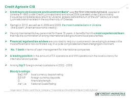 And headquartered in paris, has agreed to forfeit $312 million and enter into a deferred prosecution agreement with the u.s. 1 Your Partner In 57 Countries Credit Agricole Corporate Investment Bank June Ppt Download
