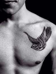 Male Chest Tattoo Bird Chest Tattoo Bird Chest Tattoo Tattoos For Guys