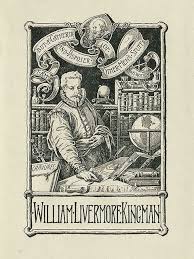 Bookplate Of William Livermore Kingman Book Plates Ex Libris Library Posters