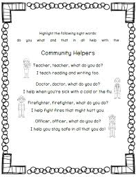 Mrs Black S Bees Community Helpers Stations Printables Community Helper Stations Community Helpers Community Helpers Preschool