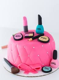 Makeup Cake Recipe Make Up Cake Makeup Birthday Cakes Cake Designs Birthday