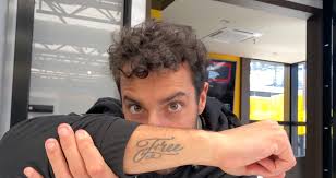 Cote de pablo in 2021: Press Play Productions On Twitter Heeeeey Cyyyyril Podium Tattoo Eifelgp F1 Cc Danielricciardo Cyroul