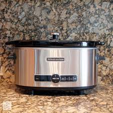 It then festers and stays warm in the blankets until your partner lifts up the covers. Kitchenaid Slow Cooker Review A High End Kitchen Appliance