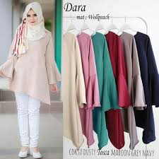 Flare sleeve lace stitching bowknot back blouse #liligal #blouse #shirts #top #womenswear #womensfashion. Model Lengan Baju Gamis Terbaru