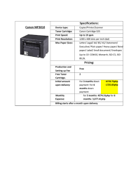 Explore a wide range of the best canon mf3010 on aliexpress to find one that suits you! Canon Mf3010 Specifications Pricing Manualzz