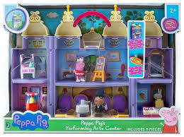 Peppa Pig S Performing Arts Center Exclusive Playset Performing Arts Center Peppa Pig Christmas Peppa Pig Toys