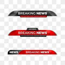 News Bar Set Red Gradient And Black Vector Bar New Png And Vector With Transparent Background For Free Download Happy New Year Vector Bar Set Communication Icon