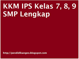 Selain itu, guru juga dapat memanfaatkan contoh soal ini sebagai referensi dalam menyusun soal pts yang akan dilaksanakan oleh satuan pendidikan. Kkm Ips Kelas 7 8 9 Smp Lengkap Blog Paperplane