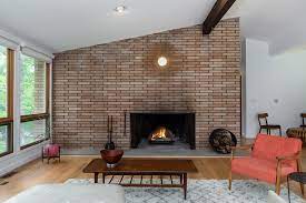 Historical fire pits were sometimes built in the floor, within caves, or at the center of a hut or dwelling. A Mid Century Dreamhouse In Pleasant Valley Ny Escape Brooklyn