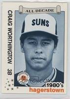 Craig Worthington Baseball Cards