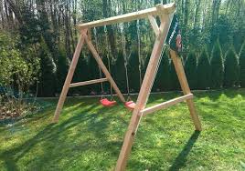 Das Modell Premium 1 2 Aus Larchenholz Wird Als Schaukel Bausatz Zum Schaukeln Fur Zwei Kinder Geliefert Kinder Schaukelgestell Schaukel Garten Schaukel