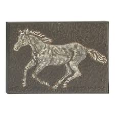 The pure joy of a horse at full gallop is captured in this spirited artwork. Stella Eve Running Horse Wall Decor