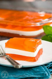 Rainbow ribbon jello brown eyed baker layered jell o cups yummy healthy easy unicorn party rainbow jello recipe rainbow jello cubes recipe. Peaches And Cream Jello Recipe Layered Jello Recipe