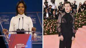 He rose to fame during his time with one direction—a. Candace Owens Uber Harry Styles Vogue Cover Bringt Mannliche Manner Zuruck Stern De