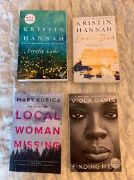 Just recieved these Firefly -Kristin Hannah, Summer Island-“ “ L. Women  missing -Mary Kubica or Finding Me