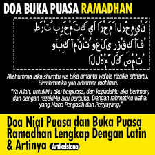 Tanggal 1 syawal merupakan hari idul fitri, oleh karenanya tidak diperbolehan berpuasa karena waktu itu adalah waktu untuk kembali berbuka (makan, minum, tidak. Doa Niat Puasa Dan Buka Puasa Ramadhan Lengkap Dengan Latin Artinya