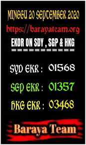 Prediksi Syair Sydney 20 September 2020 Pangkalantoto