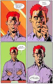 Rorschach Feminist Watchmen Know Your Meme Rorschach tells the story of his origin and gives a small peek into the black and white mind of the troubled hero. rorschach feminist watchmen know