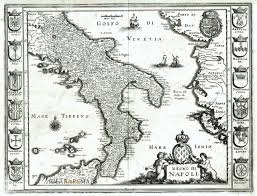E'bagnato da molti fiumi , de' quali i più celebri sono il tronto , pescara. Antica Carta Geografica Del Regno Di Napoli Merian 1640 Idea Rare Maps