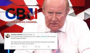 Dhoom news hd on chinasat 11 210710: Gb News Channel S Twitter Account Gets 300 000 Followers Defying Gleeful Critics Uk News Express Co Uk