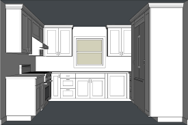 Marks are also made to indicate the center of the window which determines the placement of the sink base cabinet. Designing Kitchen Cabinets With Sketchup Popular Woodworking Magazine