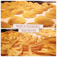 Ravioli senza uova ravioli ravioli senza uova fatti in. Pasta Fresca Vegan Senza Uova Ravioli Vegan Alla Zucca In Cucina Con Vale