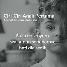 Adapun mengenai cirinya adalah sebagai berikut. Ciri Ciri Anak Sulung Ciri Ciri Anak Bongsu Wordless Wednesday Sayidahnapisahdotcom
