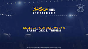 Week 1 week 2 week 3 week 4 week 5 week 6 week 7 week 8 week 9 week 10 week 11 week 12 week 13 week 14 week 15 week 17 week 18 week 21 week 22 week 23. College Football Week 6 Latest Odds Trends William Hill Us The Home Of Betting