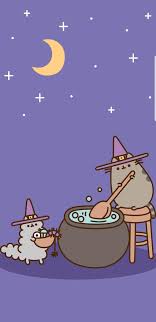 Cute Aesthetic Pusheen Wallpaper Magic Cute Pusheen And Background Image 6469465 On Favim Com magic cute pusheen and background