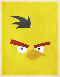 Design Minimalist Angrybirds Angry Birds Minimalist Poster Birds