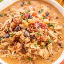 Package cream cheese ½ cup water 1 package ranch dressing mix (about 1 ½ tbs.) 1 tsp. Slow Cooker Creamy Chicken Chili
