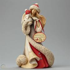 Christmas angel figurines nativity star i believe in angels angel ornaments angel kitten all things christmas christmas angels enesco. Enesco Heart Of Christmas Angel With Snowman Figurine 50 Freeshipus 1837357679