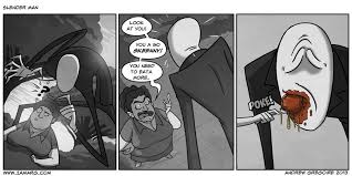 Sketch a wireframe of a man with very long arms. Slender Man By Iamarg On Deviantart