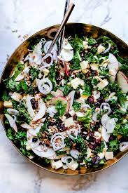 Maybe you would like to learn more about one of these? Kale Salad With Cranberries Apple And Cheddar Cheese Foodiecrush Com
