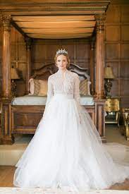 Majestic England Wedding Inspiration Shoot Inspired By The Crown Modwedding Wedding Dresses Long Train Wedding Dress Ball Gown Wedding Dress