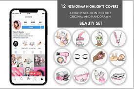 Maybe you would like to learn more about one of these? Beauty Icons Instagram Highlights Covers By Olgaburunovaart Thehungryjpeg Com