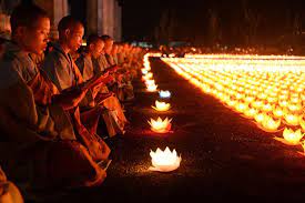 Vesak falls on the full moon day of may. Buddha Day Celebrations In Photos The Atlantic