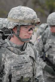 Sgt. Jacob Probst of Company B Small Arms Readiness