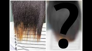 But what about split ends? New Hair Journey Straightening And Trimming Relaxed Hair Youtube