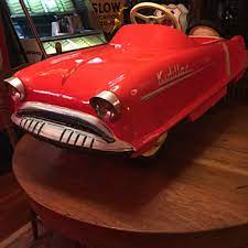 Personal Touch On The 1950 S Garton Kidillac Pedal Car Pedal Cars Vintage Pedal Cars Pedal Boats