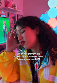 I was ready to run to the Fortnite Item Shop to cop my Lucy Kushinada and  Rebecca Cyberpunk Edgerunners skins 😪🏃‍♀️💨 #fortnite #cyberpunk2077  #cyberpunkedgerunners #fortnitecyberpunk #fortniteskins ...