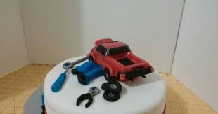 Fondant Cake Mecanic Dodge Ram Cake Desserts Food