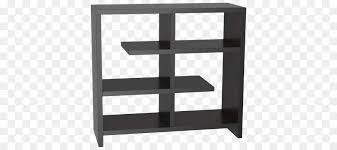 Rack (black/transparent) bookcase shelf storage organizer display . Wood Table