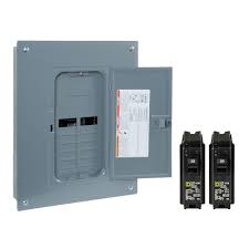 If you have an indoor panel be sure to get that ttv2005c, (that's the indoor panel) but your pic shows an outdoor. New Square D 125 Amp 12 Space 24 Circuit Indoor Home Main Breaker Load Panel Box Ebay