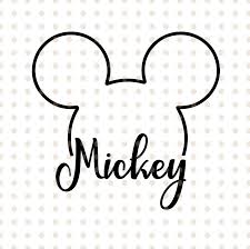 Disney vector illustration of mickey mouse isolated on white background. Mickey Mouse Svg Disney Mickey Mouse Head Svg Cricut Silhouette Svg File Instant Download Mickey Mouse Mickey Mouse Tattoos Mickey Mouse Art Mickey Silhouette