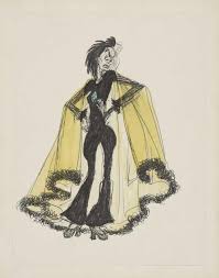 As we have seen, cruella de vil wears things that are bold and can make a statement, and it will be no different in the upcoming film. See A Disco Era Cruella De Vil In Unused Sketches From An Earlier The Dissolve