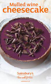 Recipe Mulled Wine Cheesecake Recipes Recipe Christmas Cheesecake Recipes Festive Desserts Christmas Desserts